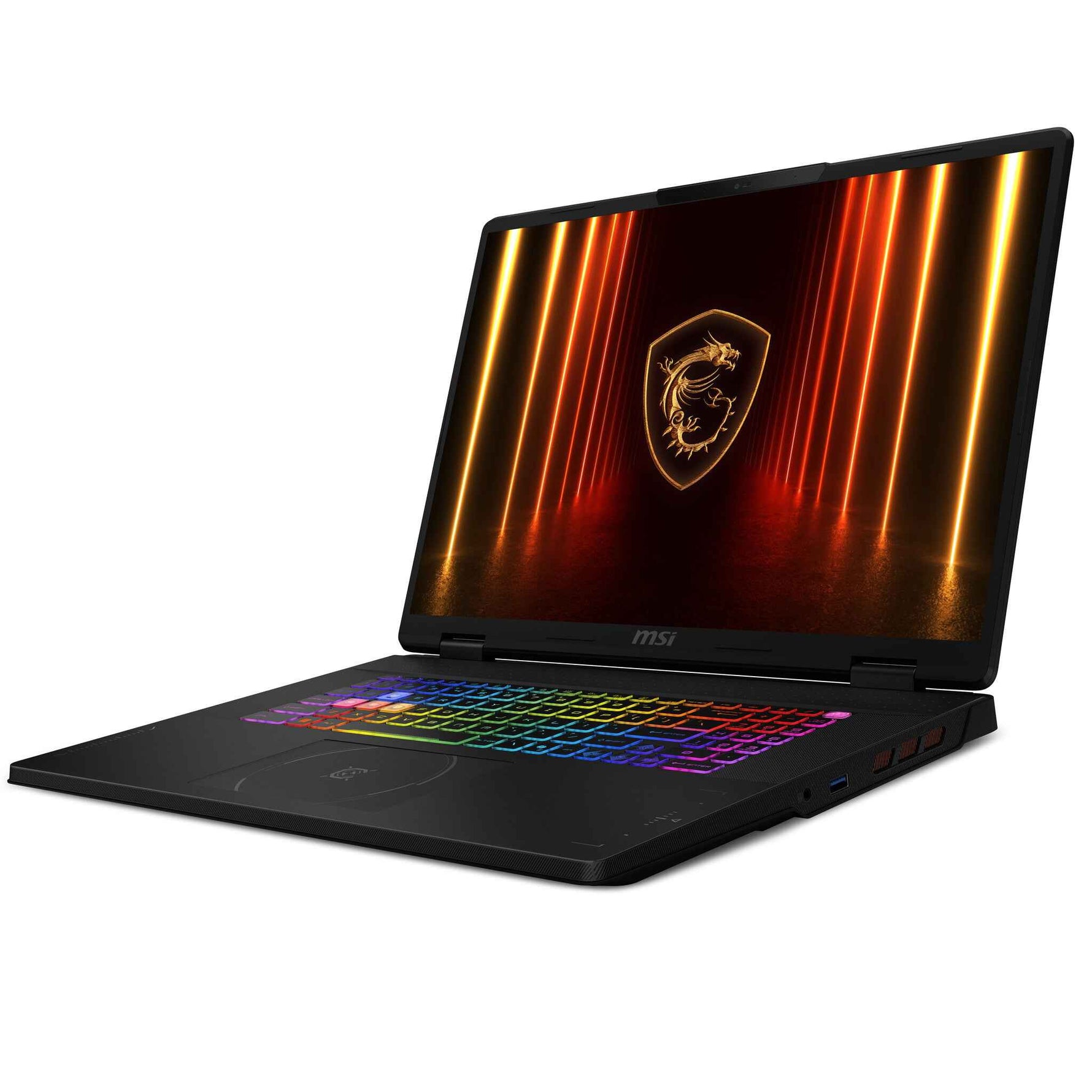 MSI Crosshair A18 HX A8WFKG-038NL AMD Ryzen™ 7 8840HX Laptop 45,7 cm (18") Quad HD+ 32 GB DDR5-SDRAM 1 TB SSD NVIDIA GeForce RTX 5060 Wi-Fi 6E (802.11ax) Windows 11 Home Zwart