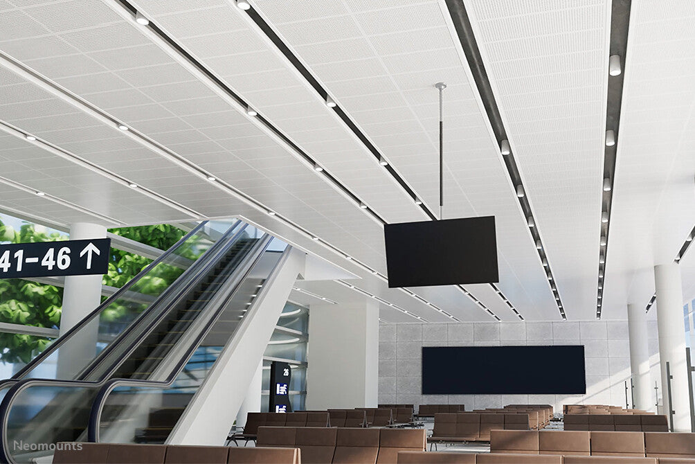 Neomounts NS-EP100BLACK Verlengbuis TV-beugel plafond - h 107,5 cm