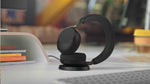 Jabra Evolve3 75 Headset Draadloos Hoofdband Oproepen/muziek USB Type-C Bluetooth Zwart
