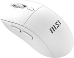 MSI FORGE K210 W COMBO WHITE US toetsenbord Inclusief muis Thuis/Werk USB QWERTY Amerikaans Engels Wit