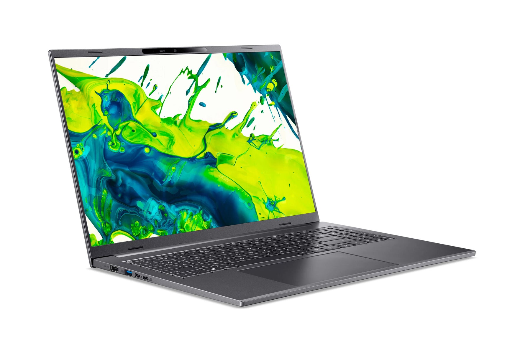 Acer Aspire 16 AI A16-61M-R2SM Copilot+ PC AMD Ryzen AI 7 350 Laptop 40,6 cm (16") WUXGA 16 GB LPDDR5x-SDRAM 512 GB SSD Wi-Fi 6E (802.11ax) Windows 11 Home Grijs