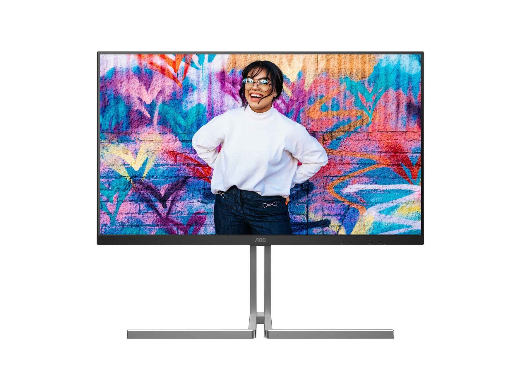 AOC U3 U32U3CV computer monitor 80 cm (31.5") 3840 x 2160 Pixels 4K Ultra HD LCD Zwart