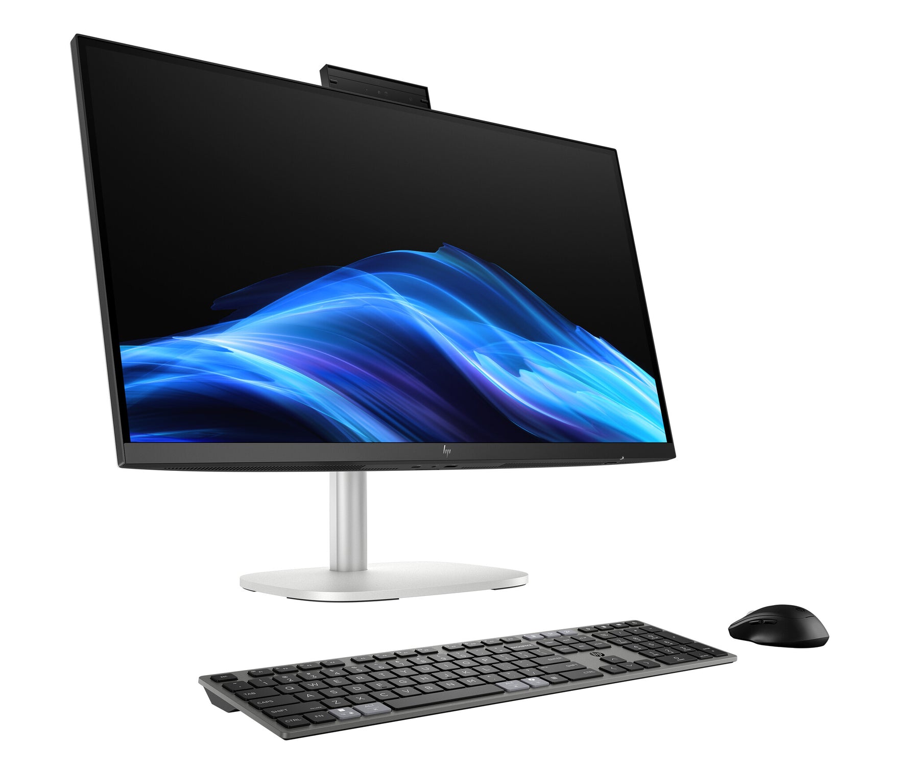 HP EliteStudio 8 G1i AI Wolf Pro Security Edition Intel Core Ultra 5 235 68,6 cm (27") 2560 x 1440 Pixels Touchscreen Alles-in-één-pc 16 GB DDR5-SDRAM 512 GB SSD Windows 11 Pro Wi-Fi 7 (802.11be) AI PC Zilver