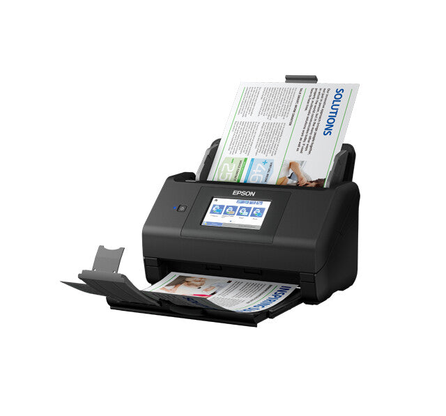 Epson WorkForce ES-580W, A4 automatische duplexscanner met Wi-Fi en gebruiksvriendelijk touchscreen