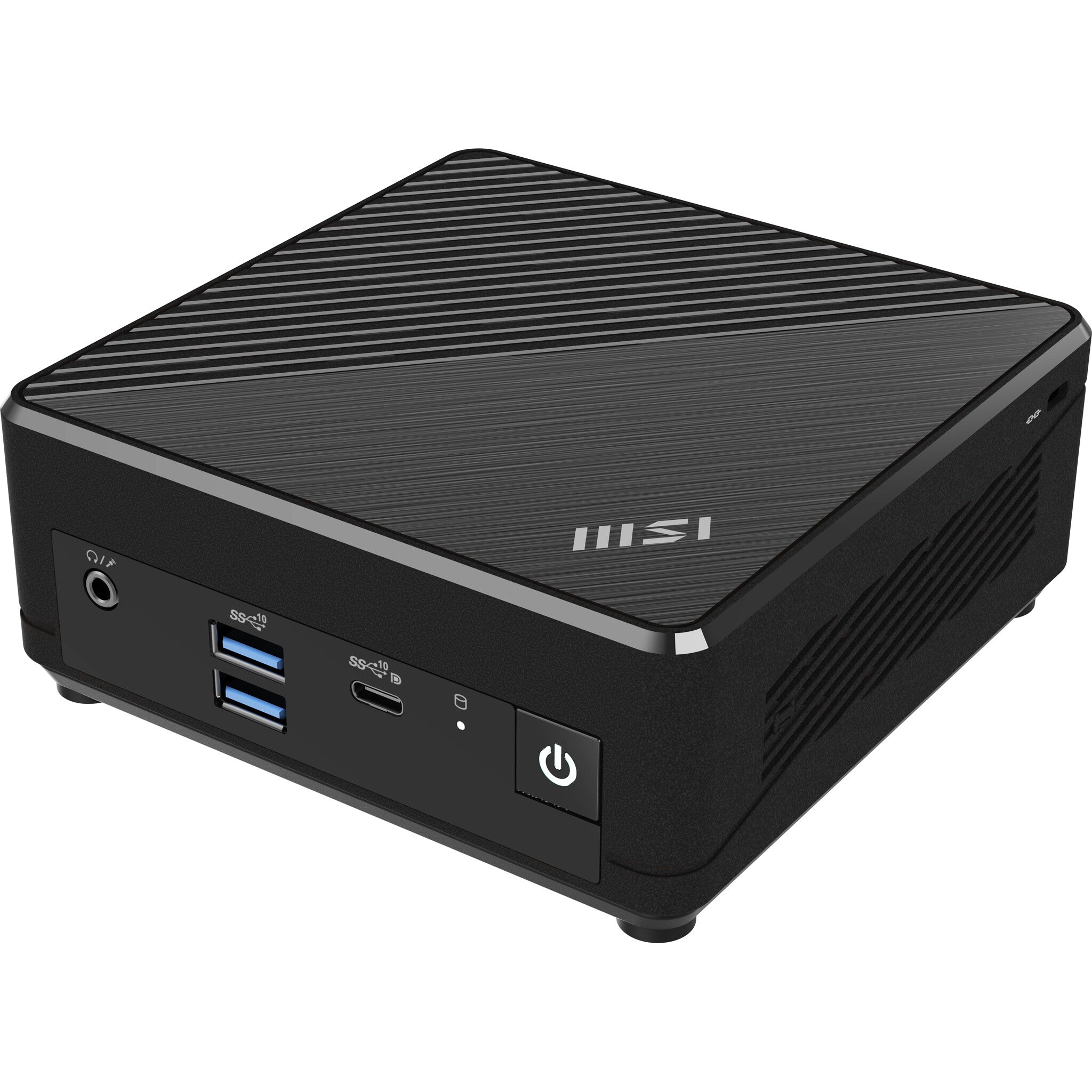 MSI Cubi N ADL S-098EU Intel® N N200 4 GB DDR4-SDRAM 128 GB SSD Windows 11 Pro Mini PC Zwart