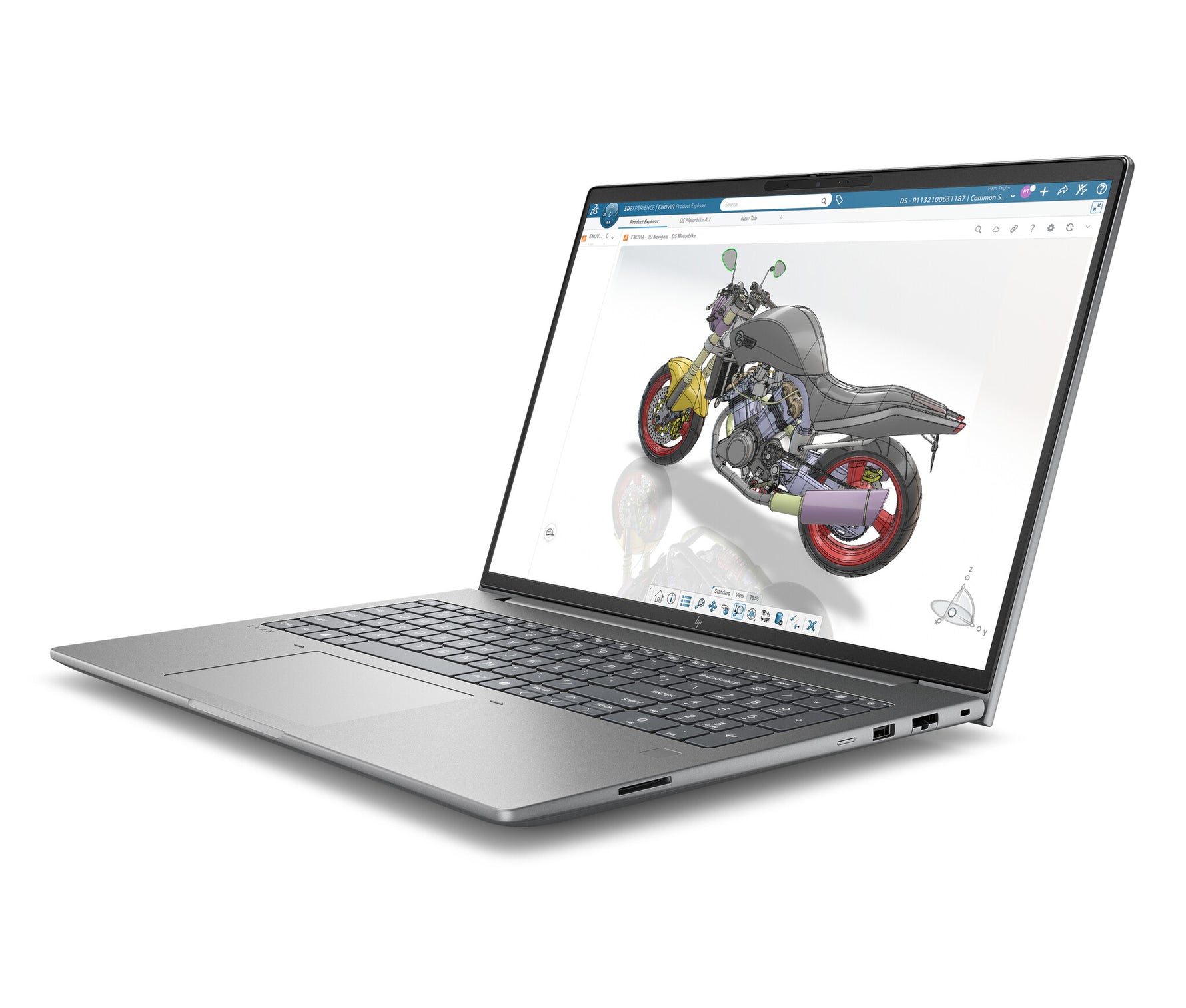 HP Zbook X G2i Wolf Pro Security Edition Copilot+ PC Intel Core Ultra 7 356H Mobiel werkstation 40,6 cm (16") WUXGA 32 GB DDR5-SDRAM 1 TB SSD NVIDIA RTX PRO 2000 Blackwell Wi-Fi 7 (802.11be) Windows 11 Pro AI Workstation, AI PC Zilver AZERTY
