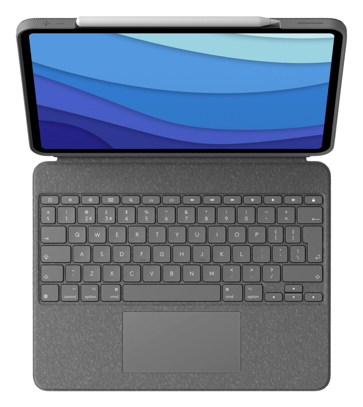 Logitech Combo Tch iPad Pro 12.9 5+6 Gen Grey UK