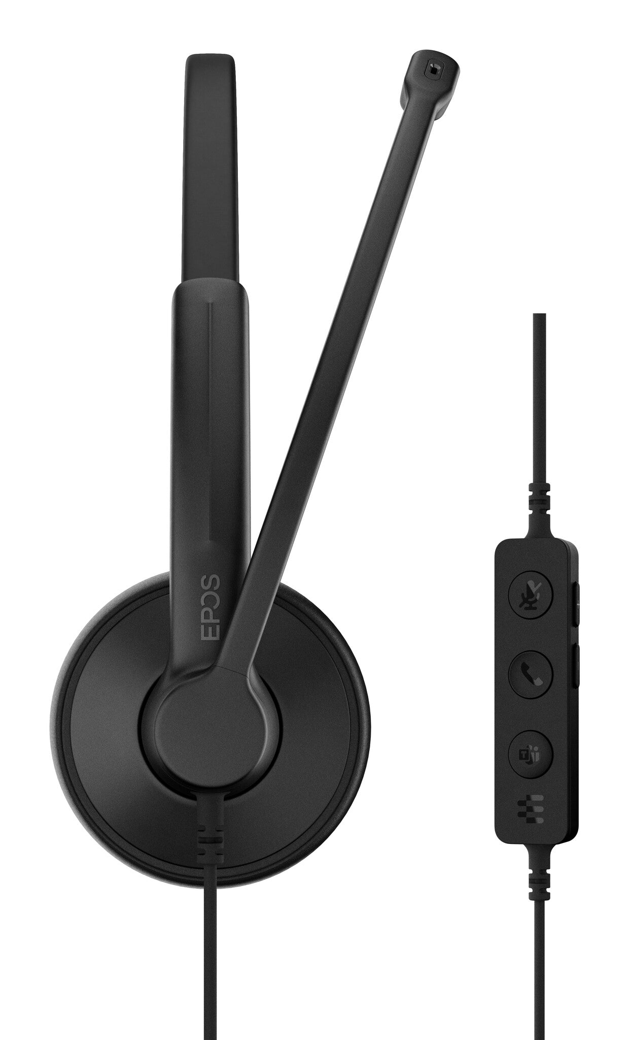 EPOS 1001419 hoofdtelefoon/headset Bedraad Hoofdband Kantoor/callcenter USB Type-C / USB Type-A Zwart