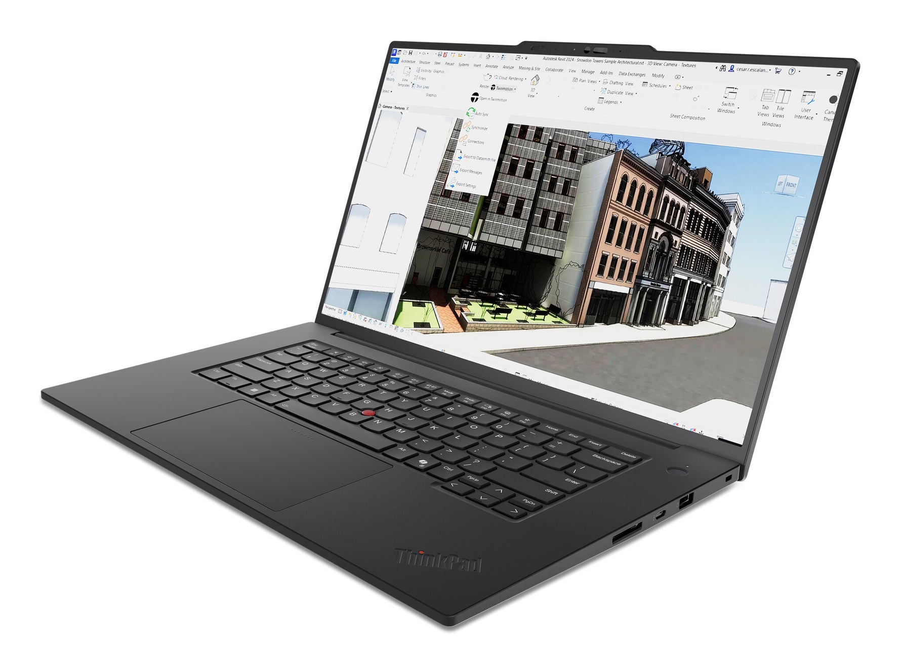Lenovo ThinkPad T1g Gen 8 Intel Core Ultra 7 255H Laptop 40,6 cm (16") WUXGA 32 GB LPDDR5x-SDRAM 512 GB SSD NVIDIA GeForce RTX 5060 Wi-Fi 7 (802.11be) Windows 11 Pro Engels Zwart