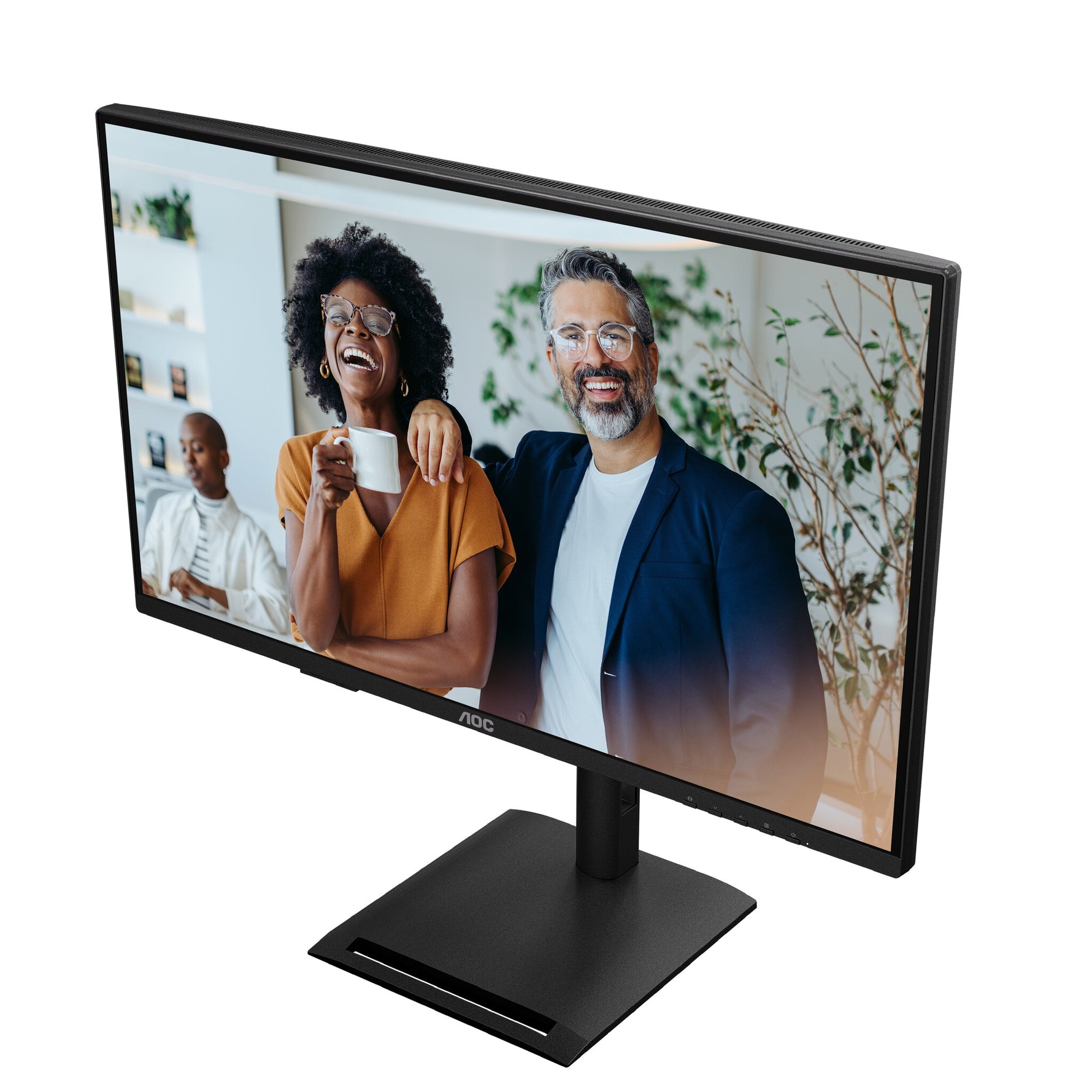 AOC Q27P4CV computer monitor 68,6 cm (27") 2560 x 1440 Pixels Quad HD LED Zwart