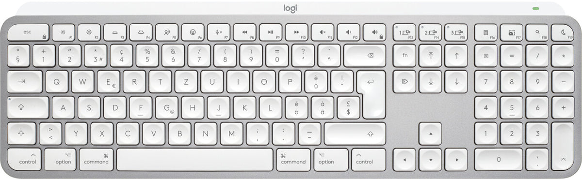 LOGITECH MX Keys S for Mac - Pale Grey - EMEA28-935 (CH)