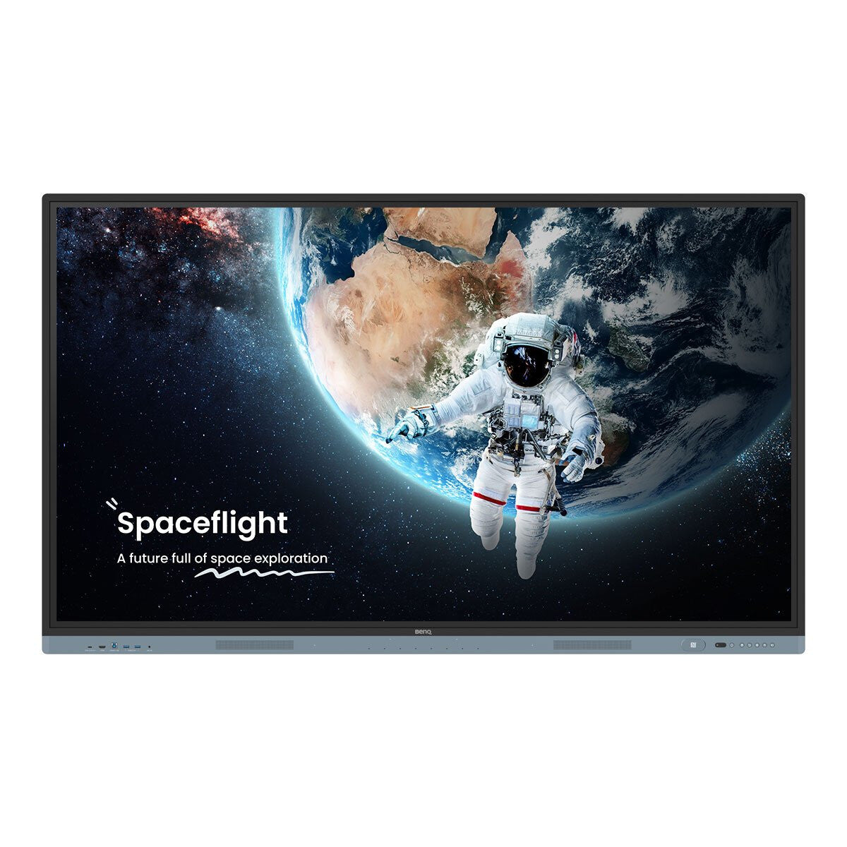 BenQ RM6504 interactief whiteboard 165,1 cm (65") 3840 x 2160 Pixels Touchscreen Zwart