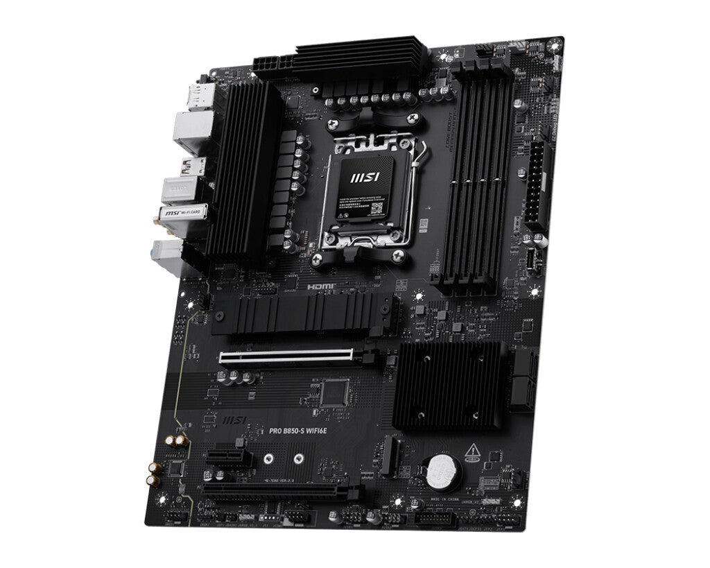 MSI PRO B850-S WIFI6E moederbord AMD B850 Socket AM5 ATX
