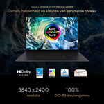 ASUS ProArt P16 H7606WX-SE002X Copilot+ PC AMD Ryzen AI 9 HX 370 Laptop 40,6 cm (16") Touchscreen WQUXGA 64 GB LPDDR5x-SDRAM 4 TB SSD NVIDIA GeForce RTX 5090 Wi-Fi 7 (802.11be) Windows 11 Pro Nederlands Zwart