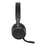Jabra Evolve2 75 Headset Bedraad en draadloos Hoofdband Oproepen/muziek USB Type-C Bluetooth Oplaadhouder Zwart
