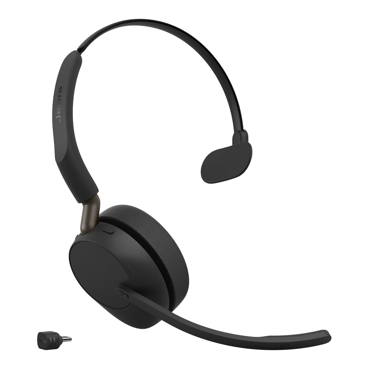 Jabra Evolve3 65 Headset Draadloos Hoofdband Kantoor/callcenter USB Type-C Bluetooth Zwart