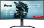 iiyama G-MASTER GCB3484WQSU-B2 34IN PRO-GAMING 0.4MS VA LCD 3440X144 computer monitor 86,4 cm (34") 3440 x 1440 Pixels UltraWide Quad HD Zwart