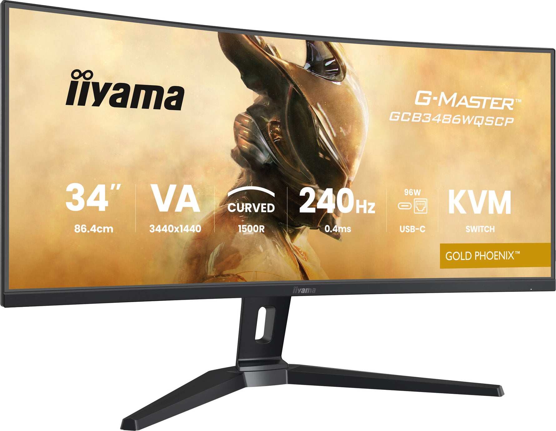 iiyama G-MASTER GCB3486WQSCP-B1 computer monitor 86,4 cm (34