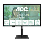 AOC Q27P4U computer monitor 68,6 cm (27") 2560 x 1440 Pixels Wide Quad HD Zwart
