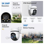 TP-Link TAPO C530WS bewakingscamera Turret IP-beveiligingscamera Buiten 2880 x 1620 Pixels Muur