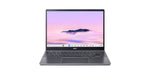 Acer Chromebook Plus 514 CBE594-2T-TCO-36FC Intel Core 3 100U 35,6 cm (14") Touchscreen WUXGA 8 GB LPDDR5-SDRAM 256 GB SSD Wi-Fi 7 (802.11be) ChromeOS Grijs