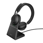 Jabra Evolve2 65 Headset Draadloos Hoofdband Kantoor/callcenter USB Type-C Bluetooth Oplaadhouder Zwart