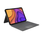 LOGITECH Folio Touch Keyboard and folio case with trackpad backlit Apple Smart connector QWERTY Nordic oxford grey (PAN)