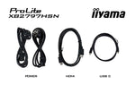iiyama ProLite XB2797HSN-B1 computer monitor 68,6 cm (27") 1920 x 1080 Pixels Full HD LCD Zwart