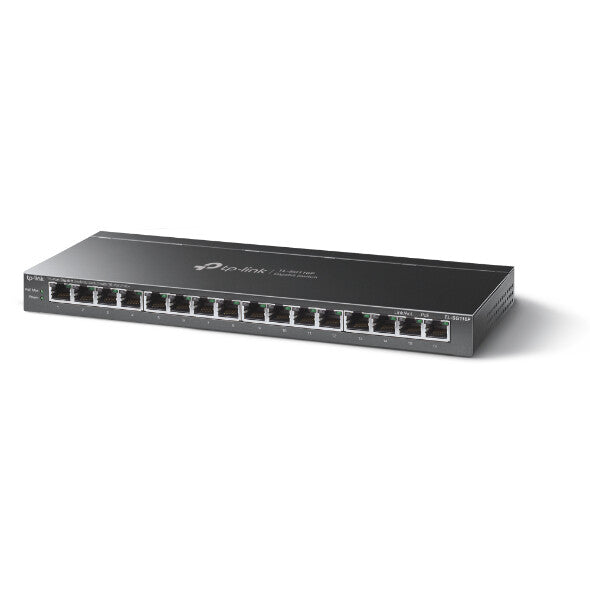TP-Link TL-SG116P netwerk-switch Unmanaged Gigabit Ethernet (10/100/1000) Power over Ethernet (PoE) Zwart