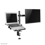 Neomounts FPMA-D550NOTEBOOK Monitorarm met laptophouder 10-32"