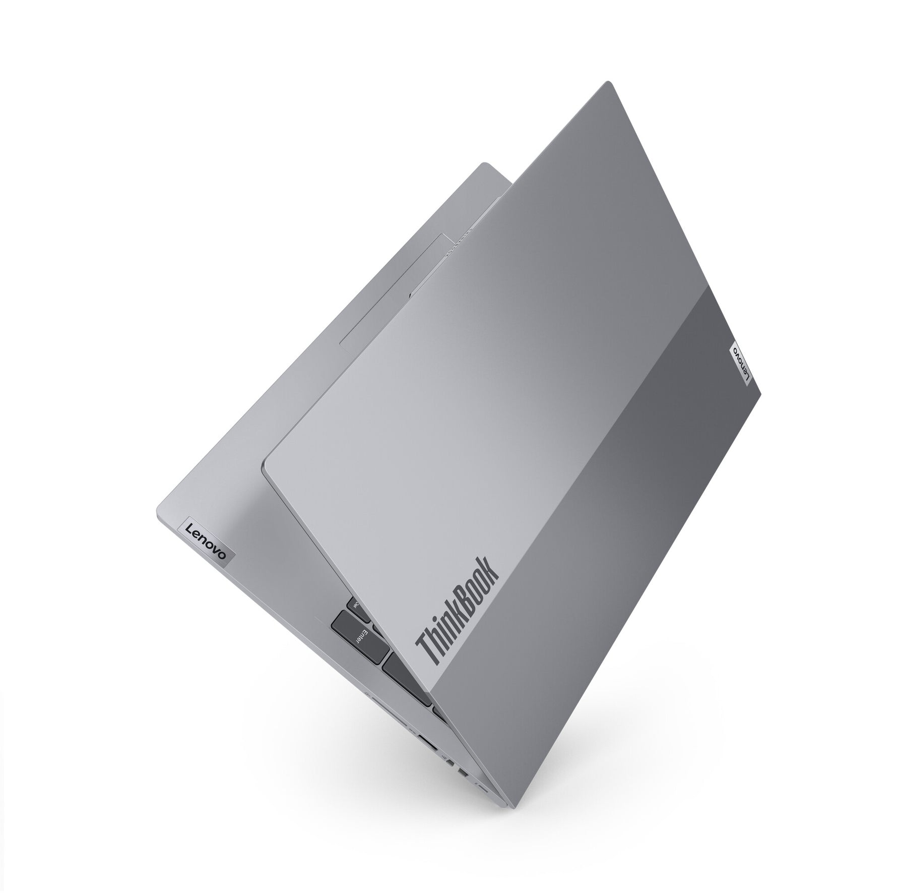 Lenovo ThinkBook 16 G7 ARP AMD Ryzen™ 5 7535HS Laptop 40,6 cm (16") WUXGA 16 GB DDR5-SDRAM 512 GB SSD Wi-Fi 6E (802.11ax) Windows 11 Pro Belgisch Grijs