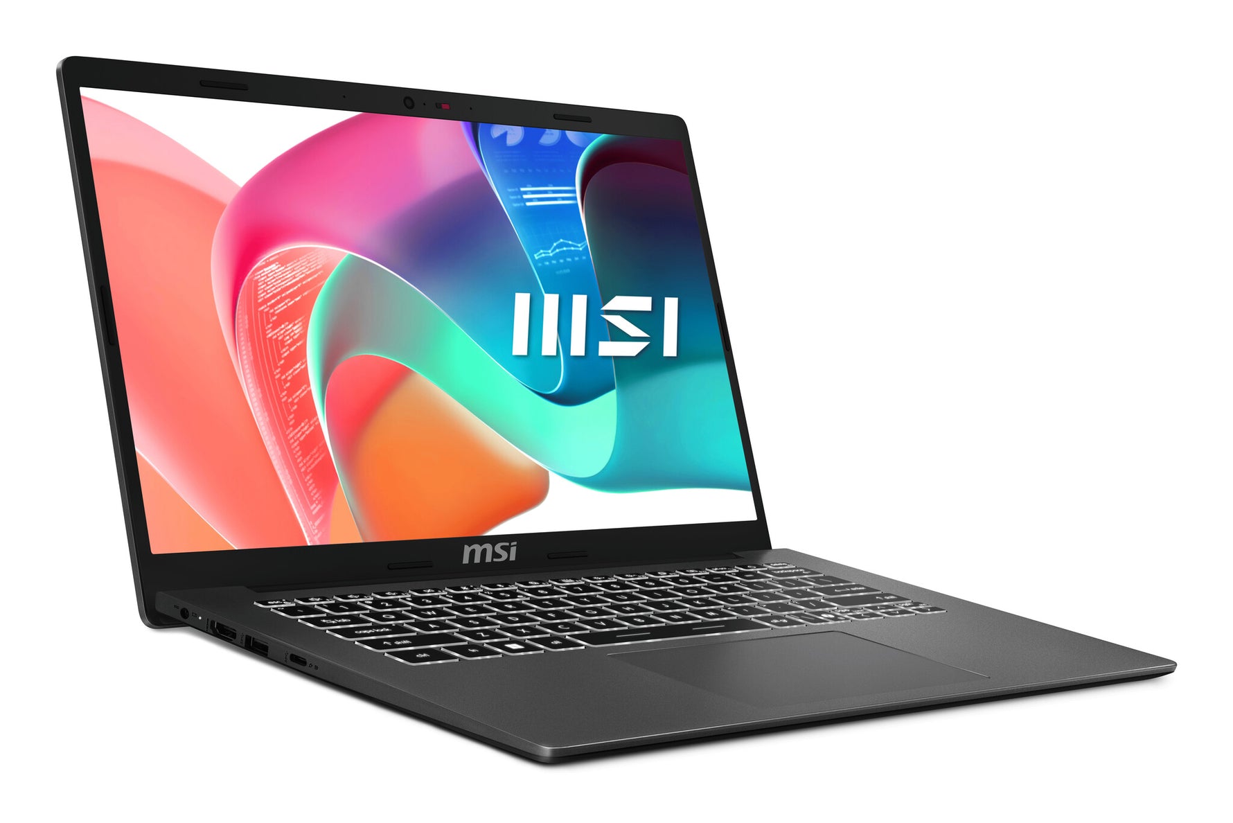 MSI Modern 14 F1MG-867NL Intel Core 7 150U Laptop 35,6 cm (14") Full HD 16 GB DDR4-SDRAM 512 GB SSD Wi-Fi 6E (802.11ax) Windows 11 Home Grijs
