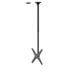 Neomounts FPMA-C340BLACK Monitor/TV-beugel plafond 32-75" - h 106-156 cm