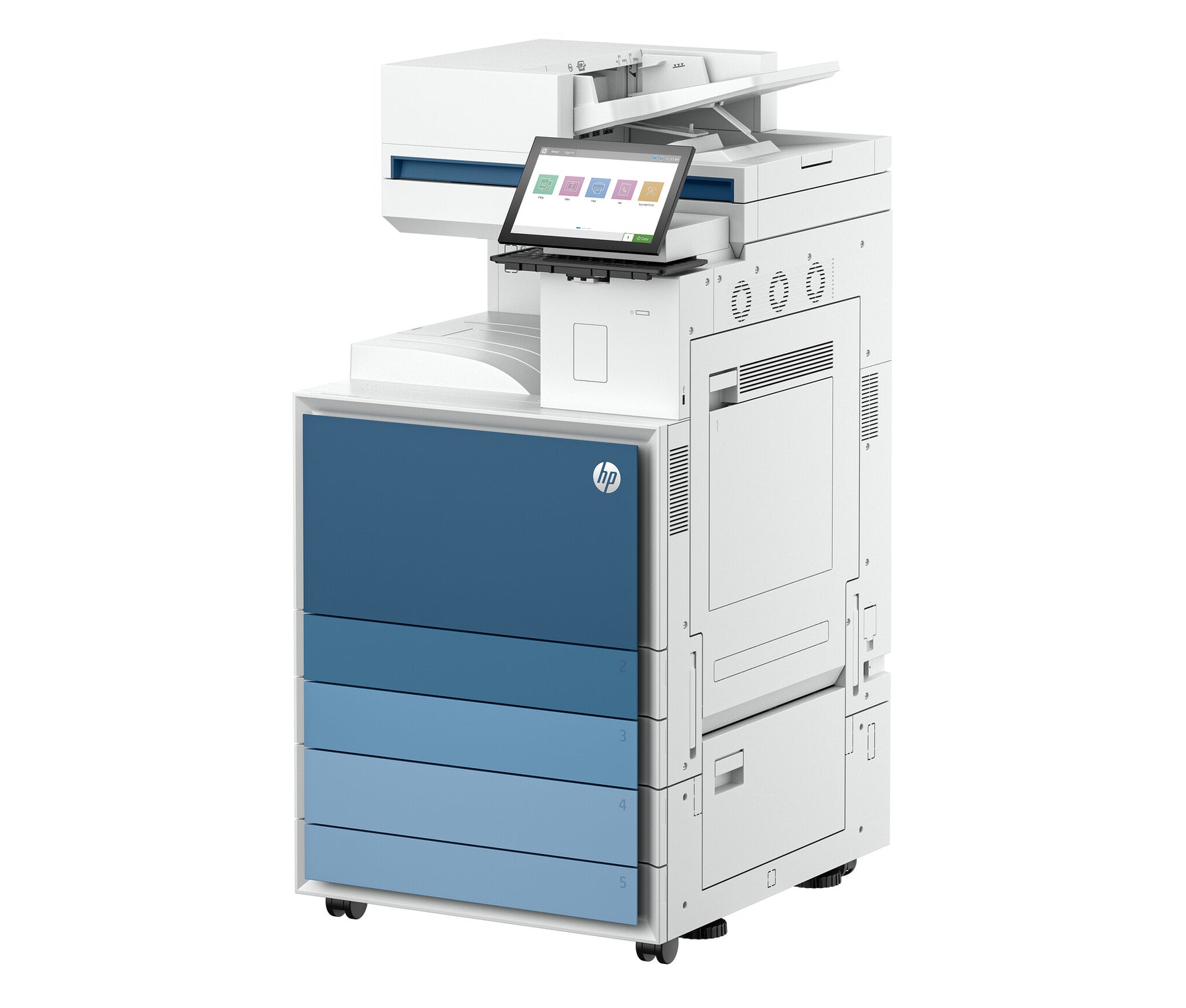 HP LaserJet Enterprise LaserJet Ent Flow MFP 8601Z Printer Europe - Multilingual Localization Laser A3 1200 x 1200 DPI 70 ppm Wifi