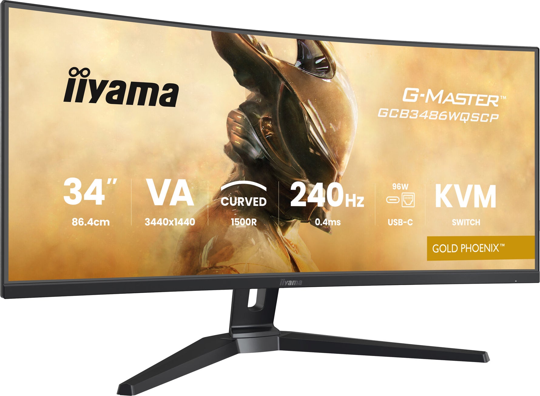 iiyama G-MASTER GCB3486WQSCP-B1 computer monitor 86,4 cm (34