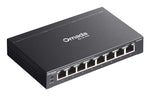 TP-Link Omada ES208GP netwerk-switch Managed L2 Gigabit Ethernet (10/100/1000) Power over Ethernet (PoE) DIN rail Zwart