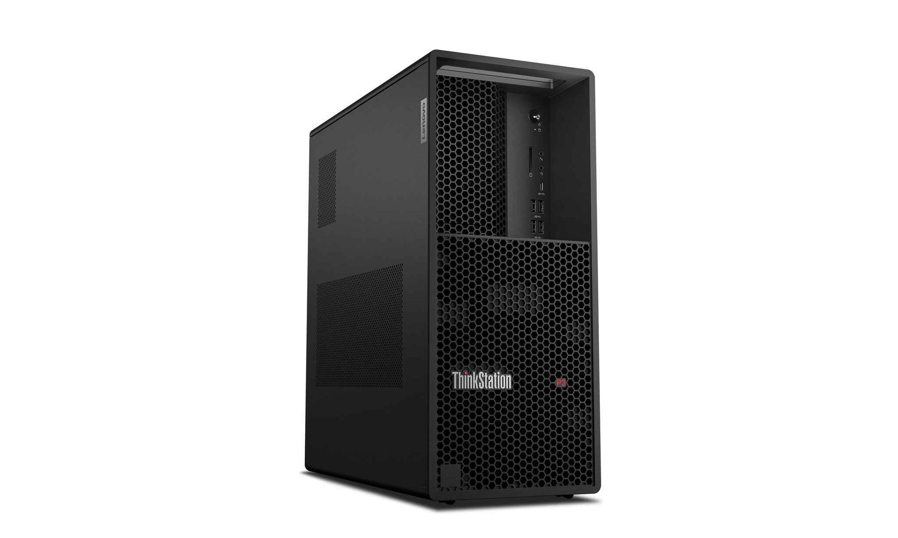 Lenovo ThinkStation P3 Tower Gen 2 Intel Core Ultra 7 265 32 GB DDR5-SDRAM 512 GB SSD NVIDIA RTX A1000 Windows 11 Pro Workstation Zwart