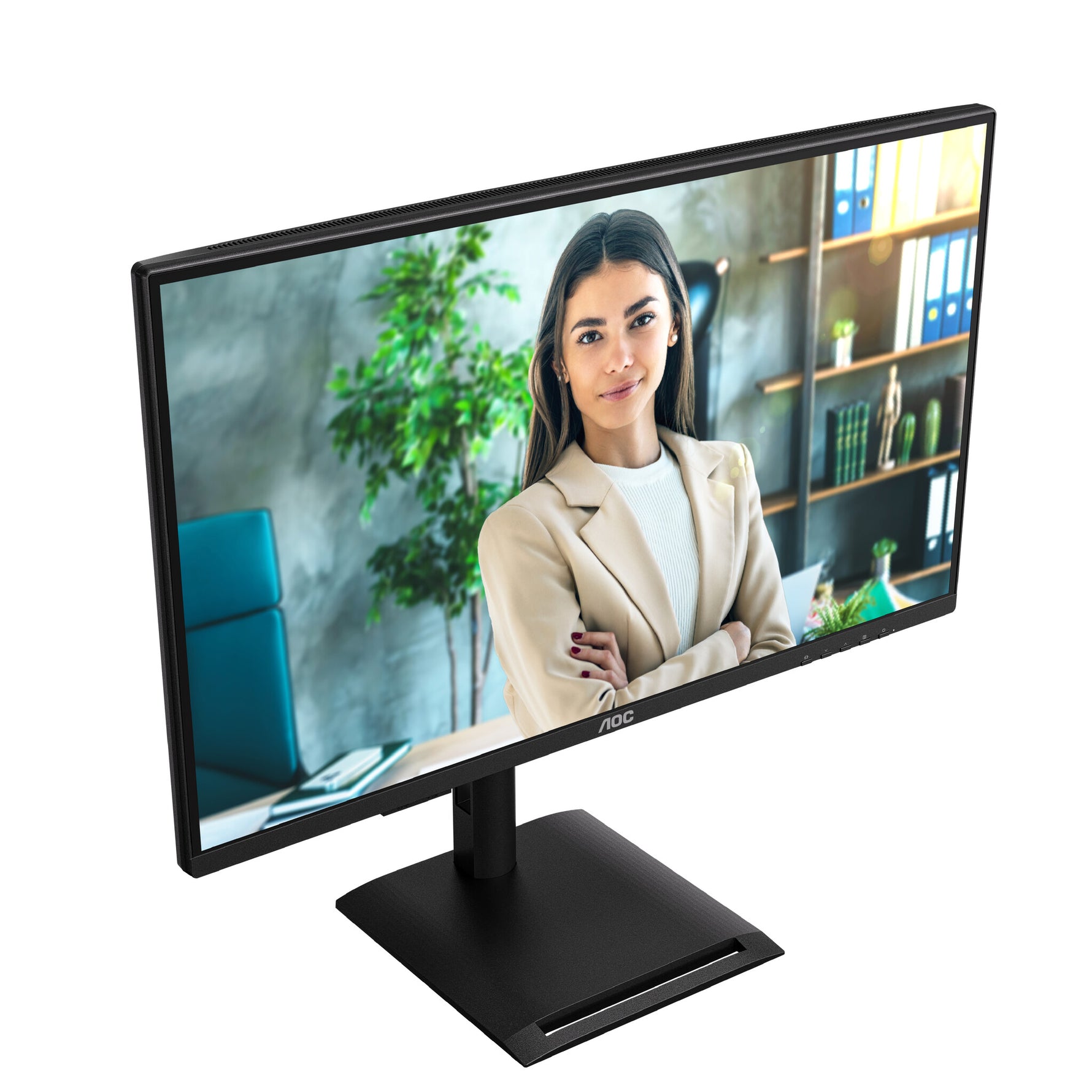 AOC Q27P4U computer monitor 68,6 cm (27") 2560 x 1440 Pixels Wide Quad HD Zwart