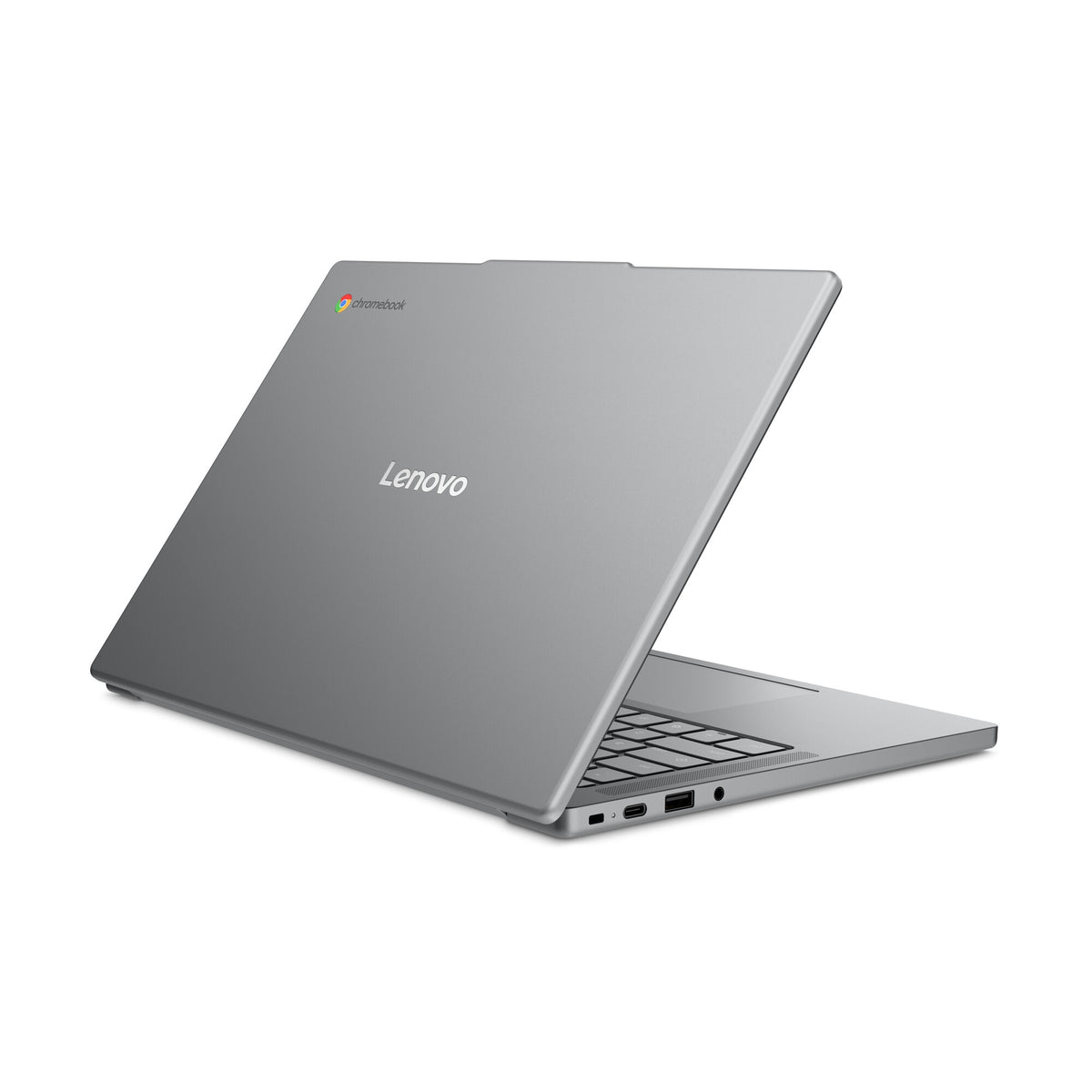 Lenovo Chrome 14ITN11 Intel® N N150 Chromebook 35,6 cm (14") WUXGA 4 GB LPDDR5x-SDRAM 64 GB UFS Wi-Fi 6E (802.11ax) ChromeOS Grijs Engels
