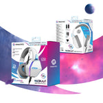Oniverse Nebula Headset Bedraad Hoofdband Gamen USB Type-A Wit
