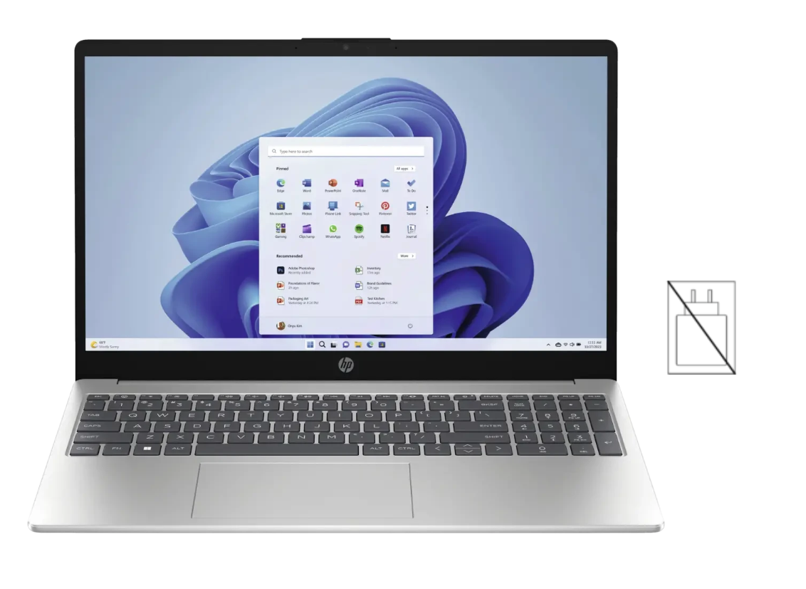 HP 15-fd1257ndx Core 5-120U (Copilot)16GB DDR4 1DM 3200 512GB PCIe valueIntel Graphics Natural Silver (FF+) - 720p TNR PVCY ST 15.6 FHD(1920x1080) AG IPS 300 nitsA QWERTY Intel Core 5 Laptop 39,6 cm (15.6") Full HD DDR4-SDRAM SSD Wi-Fi 6 (802.11ax) Window