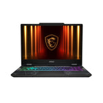 MSI Cyborg 15 B2RWEKG-083NL Intel Core 7 240H Laptop 39,6 cm (15.6") Full HD 16 GB DDR5-SDRAM 512 GB SSD NVIDIA GeForce RTX 5050 Wi-Fi 6E (802.11ax) Windows 11 Home Zwart