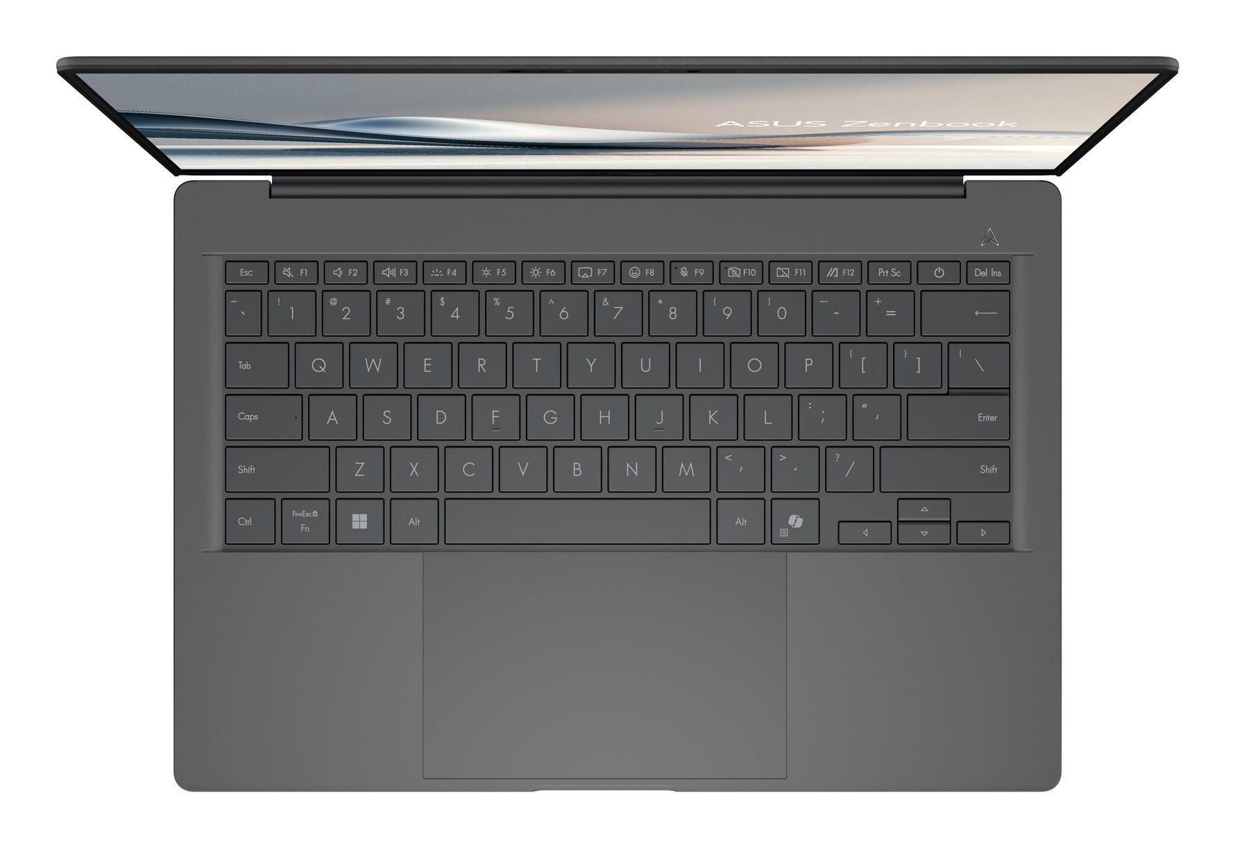 ASUS Zenbook A14 UX3407QA-QD479W Copilot+ PC Snapdragon X1-26-100 Laptop 35,6 cm (14") WUXGA 16 GB LPDDR5x-SDRAM 512 GB SSD Wi-Fi 6E (802.11ax) Windows 11 Home Nederlands Grijs