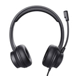 Trust HS-201 USB PC Headset – Bedrade headset – PC headset – Business model – USB-A aansluiting – Zwart