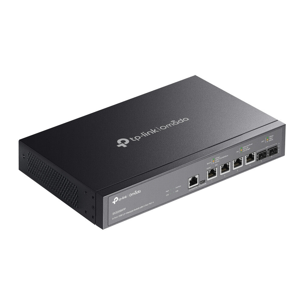 TP-Link Omada SX3206HPP netwerk-switch Managed L2+ 10G Ethernet (100/1000/10000) Power over Ethernet (PoE) Zwart