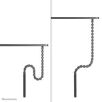 Neomounts ADS06-133BL Kabelgeleider - schroefbevestiging - universeel