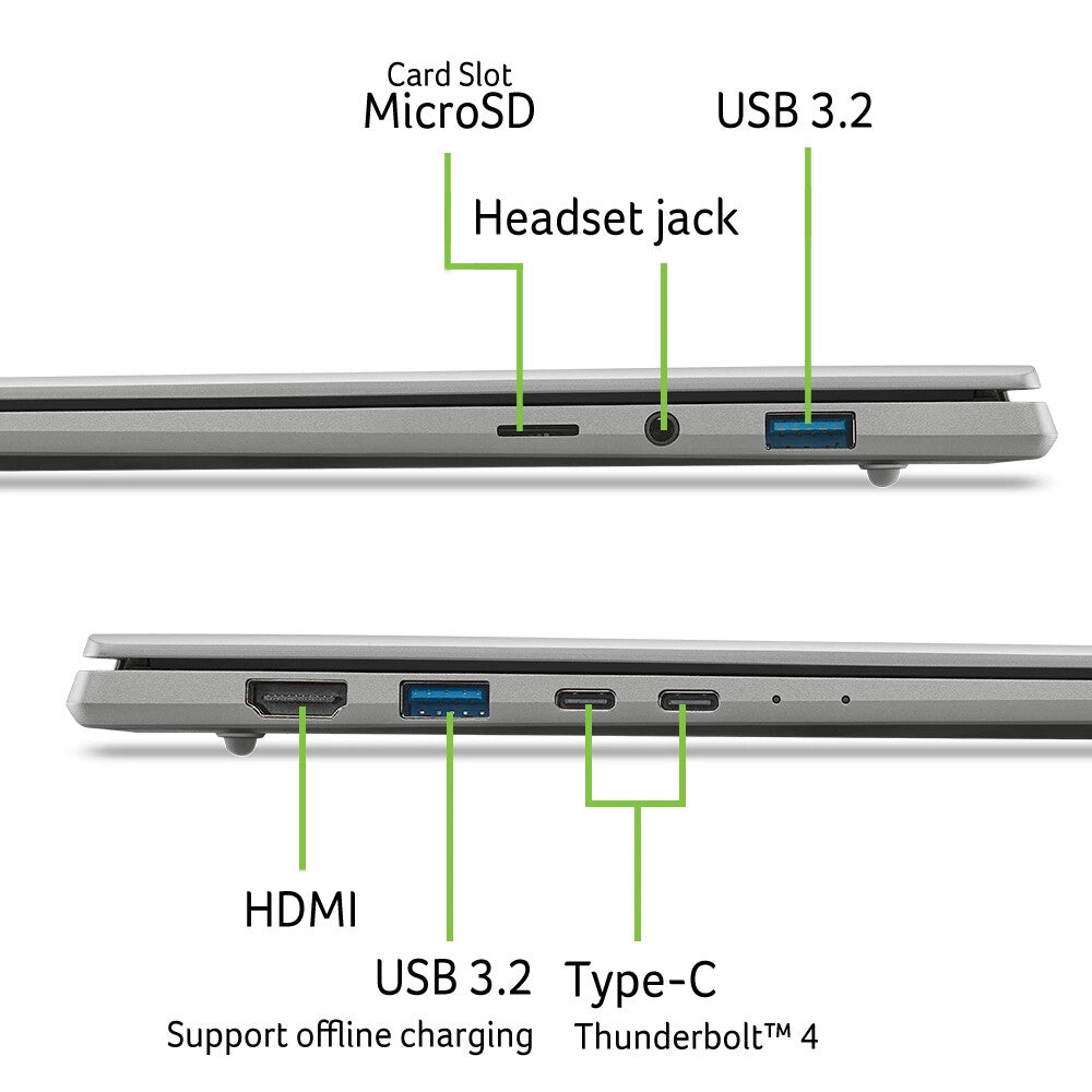 Acer Swift 16 AI SF16-71T-95GR SF16-71T Notebook