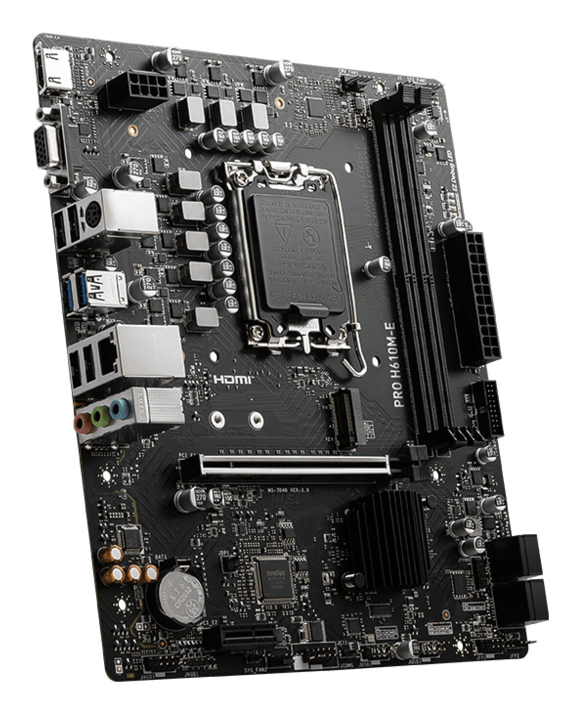 MSI PRO H610M-E moederbord Intel H610 LGA 1700 micro ATX