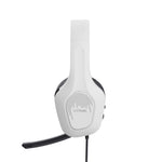 Trust GXT 415W Zirox Gaming Headset - Bedrade gaming koptelefoon – Opklapbare microfoon – 50 mm drivers – Wit