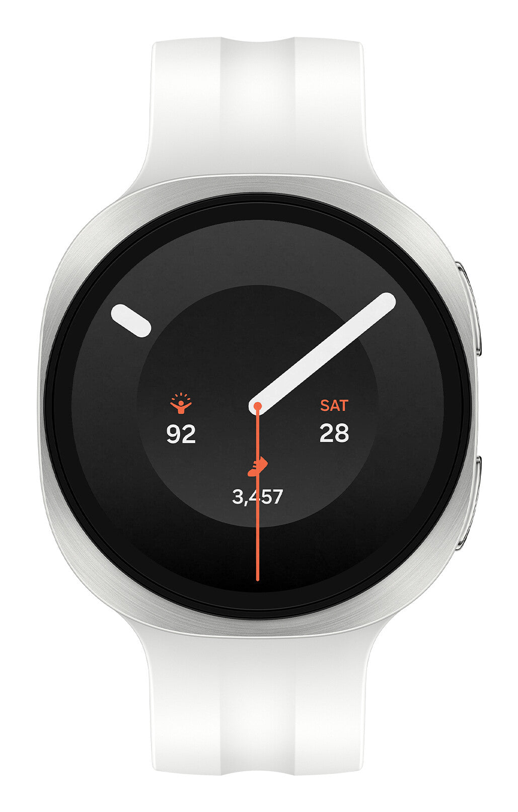 Samsung Galaxy Watch9 3,3 cm (1.3") AMOLED 40 mm Digitaal 438 x 438 Pixels Touchscreen Zilver Wifi GPS